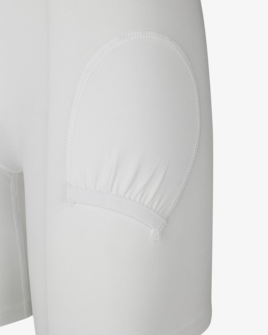 Tennis Deuce Wrap Skirt, White/Green, hi-res