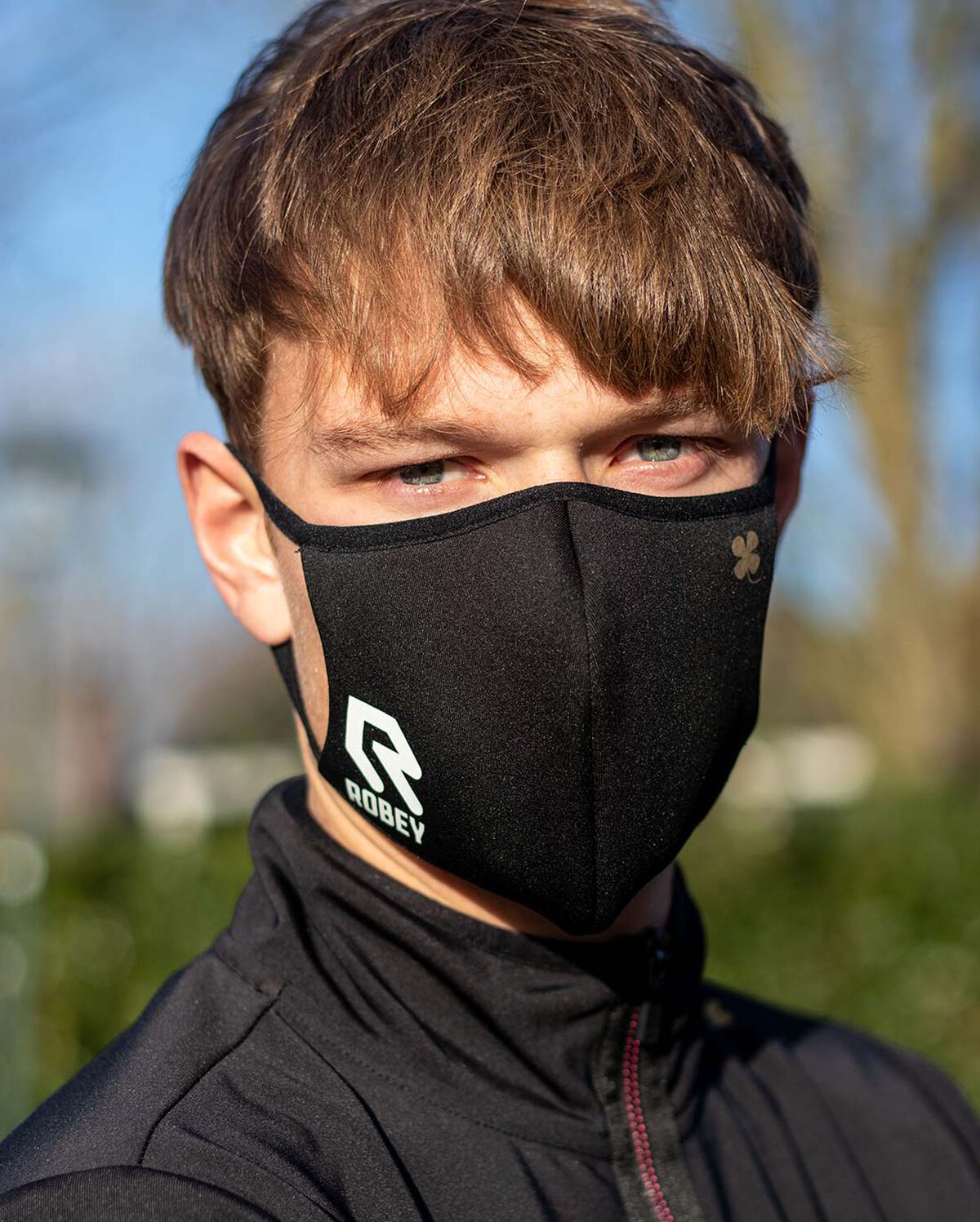 Facemask, Black, hi-res