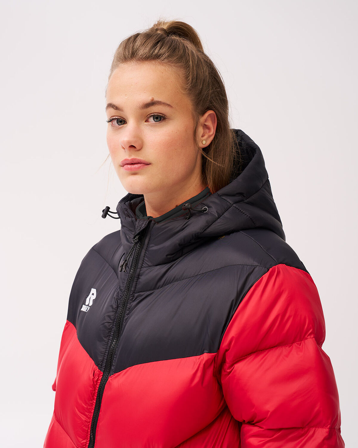 Performance Padded Jacket, Red/Black, hi-res
