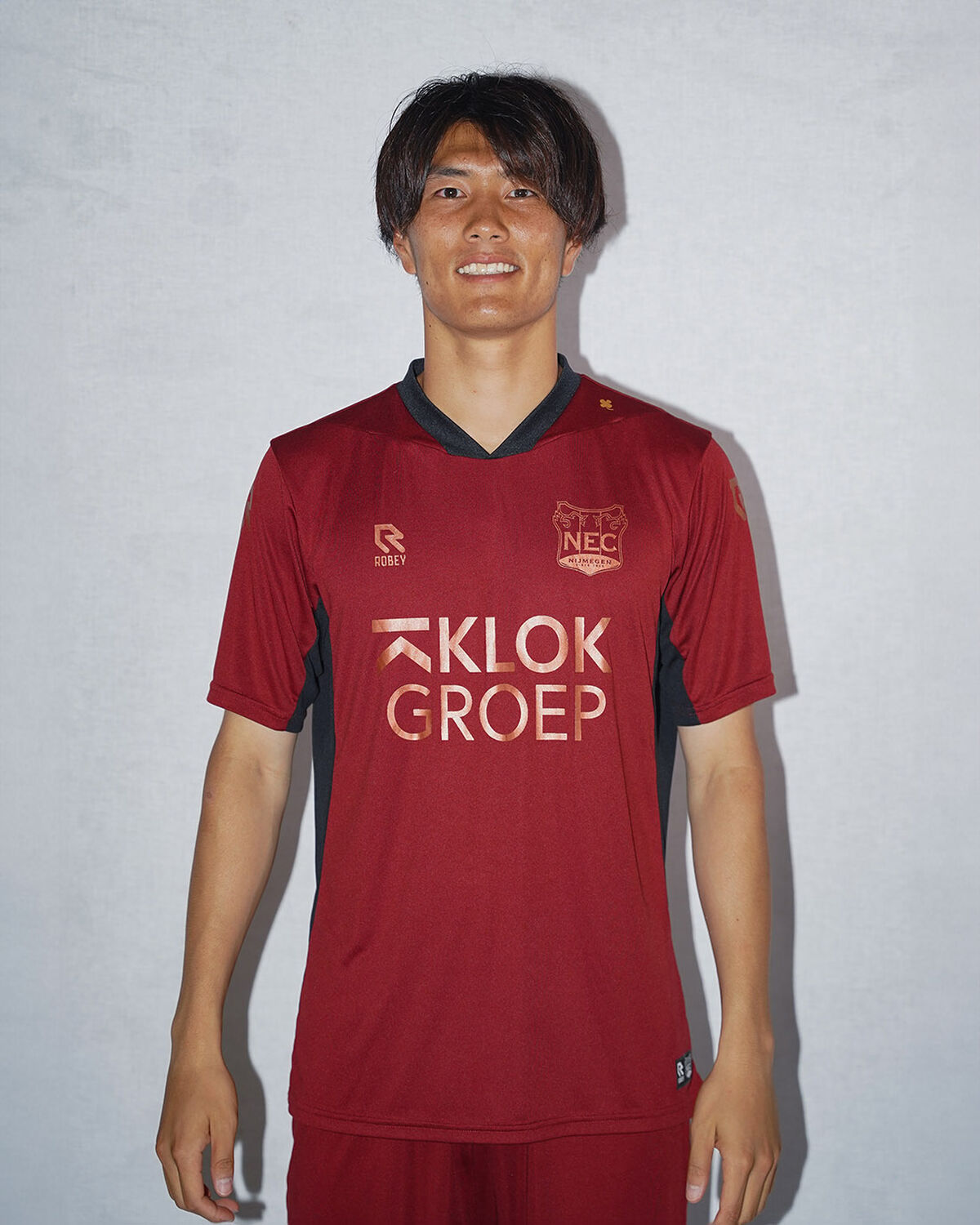 N.E.C. Playmaker Training Shirt 23/24, Bordeaux, hi-res
