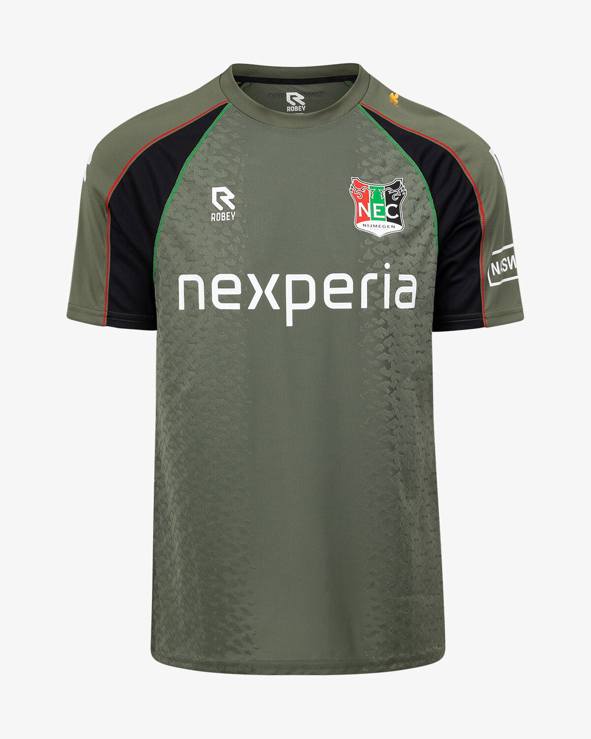N.E.C. Training Shirt 25/26, Moss Green, hi-res