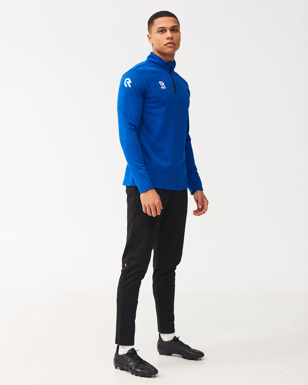 Crossbar Tracksuit Black/Royal Blue, , hi-res