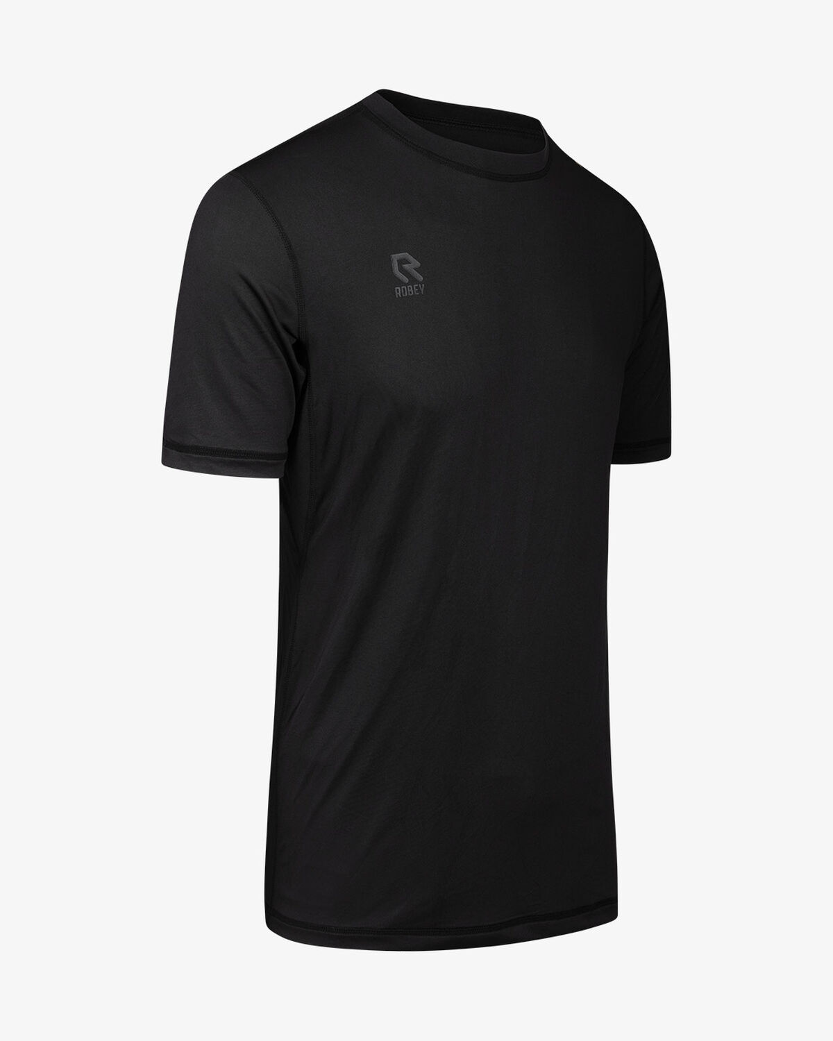 Baselayer Shirt SS, Black, hi-res