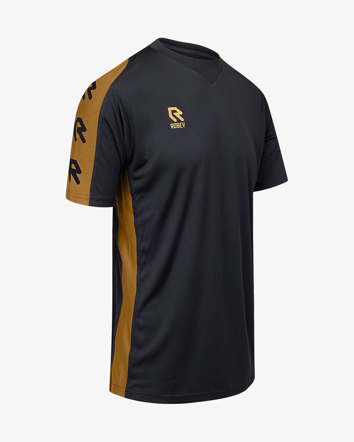 Performance Shirt, Black/Gold, hi-res