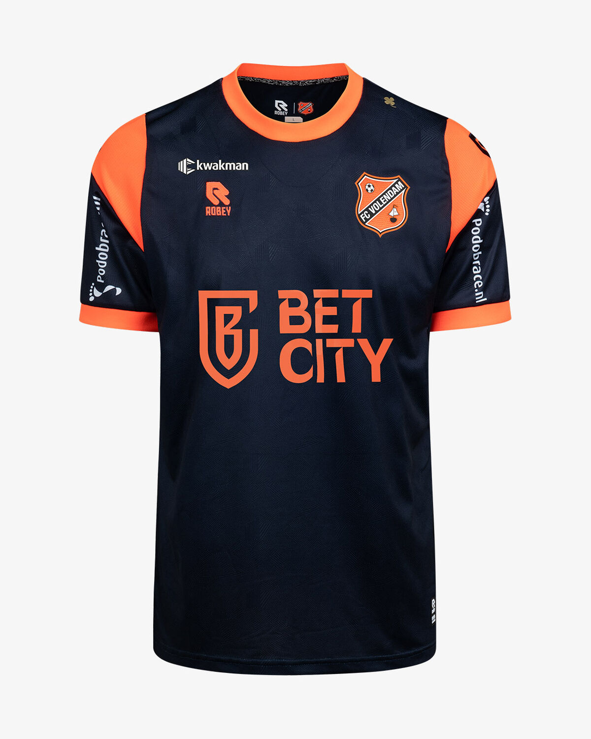 FC Volendam Away Shirt 24/25, Black Iris, hi-res