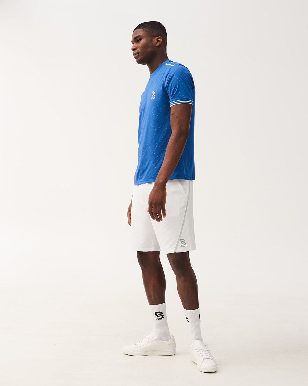 Tennis Cross T-Shirt Round Neck, Winner Blue, hi-res