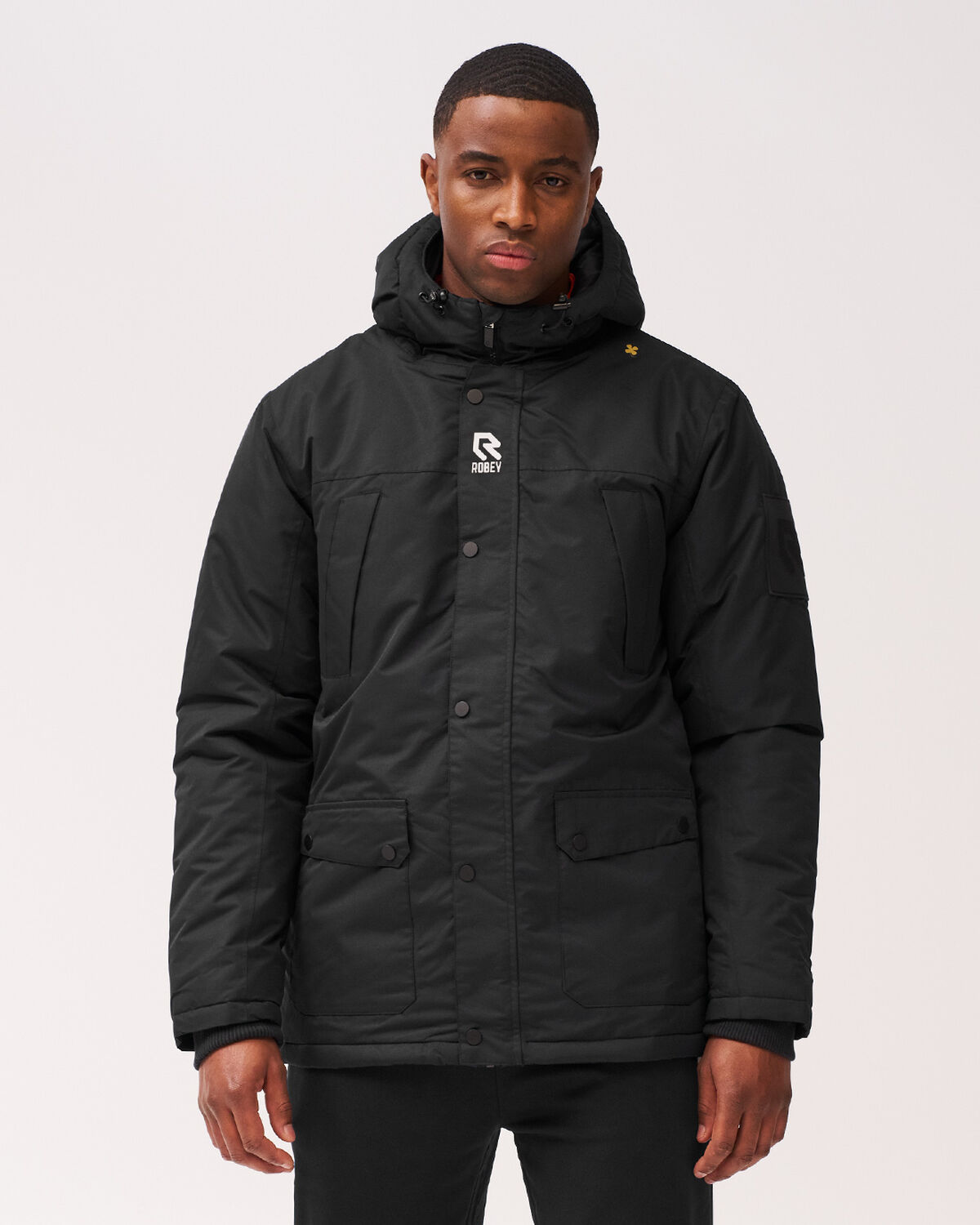 Crossbar Parka, Black, hi-res