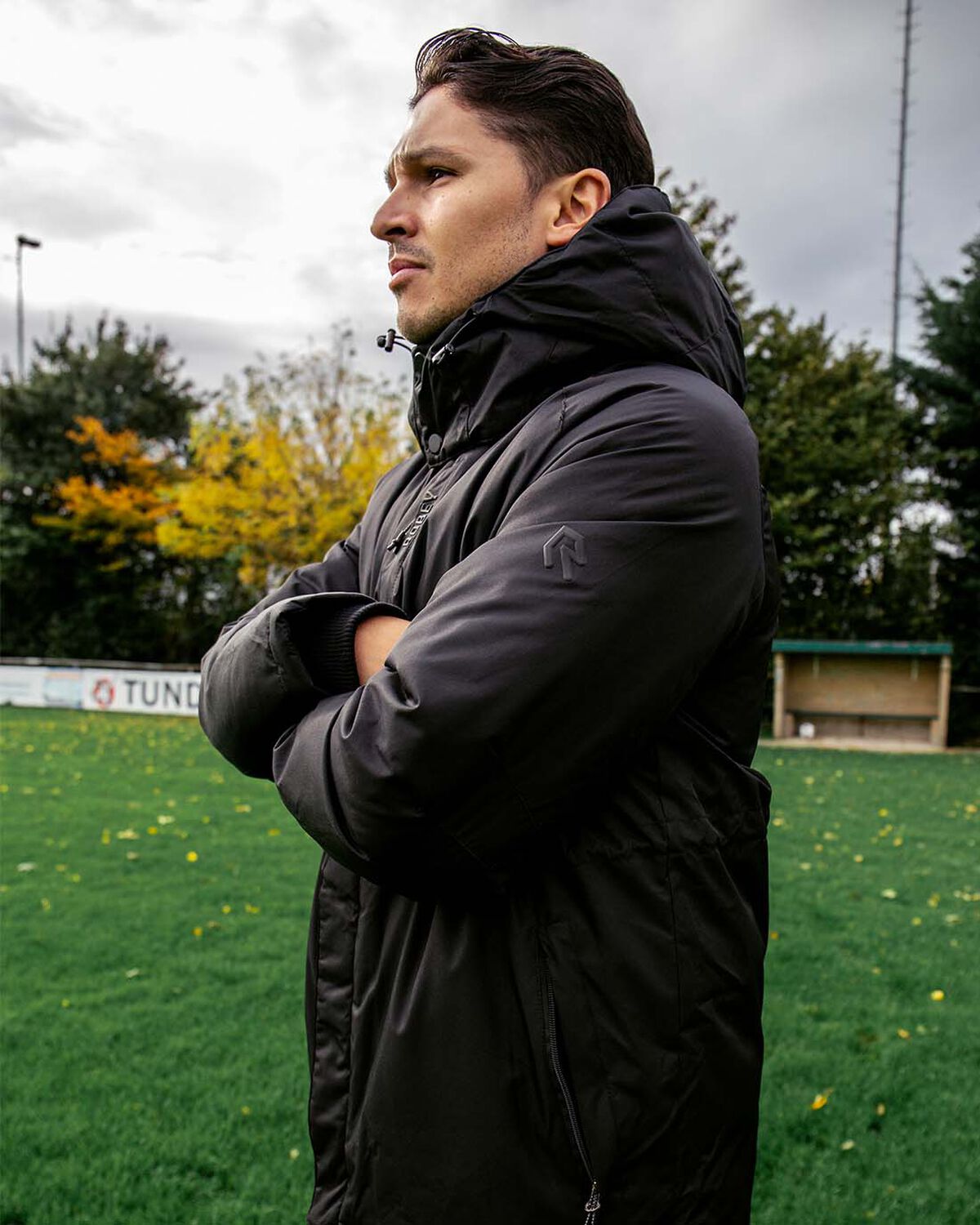 Off Pitch Parka, Black, hi-res