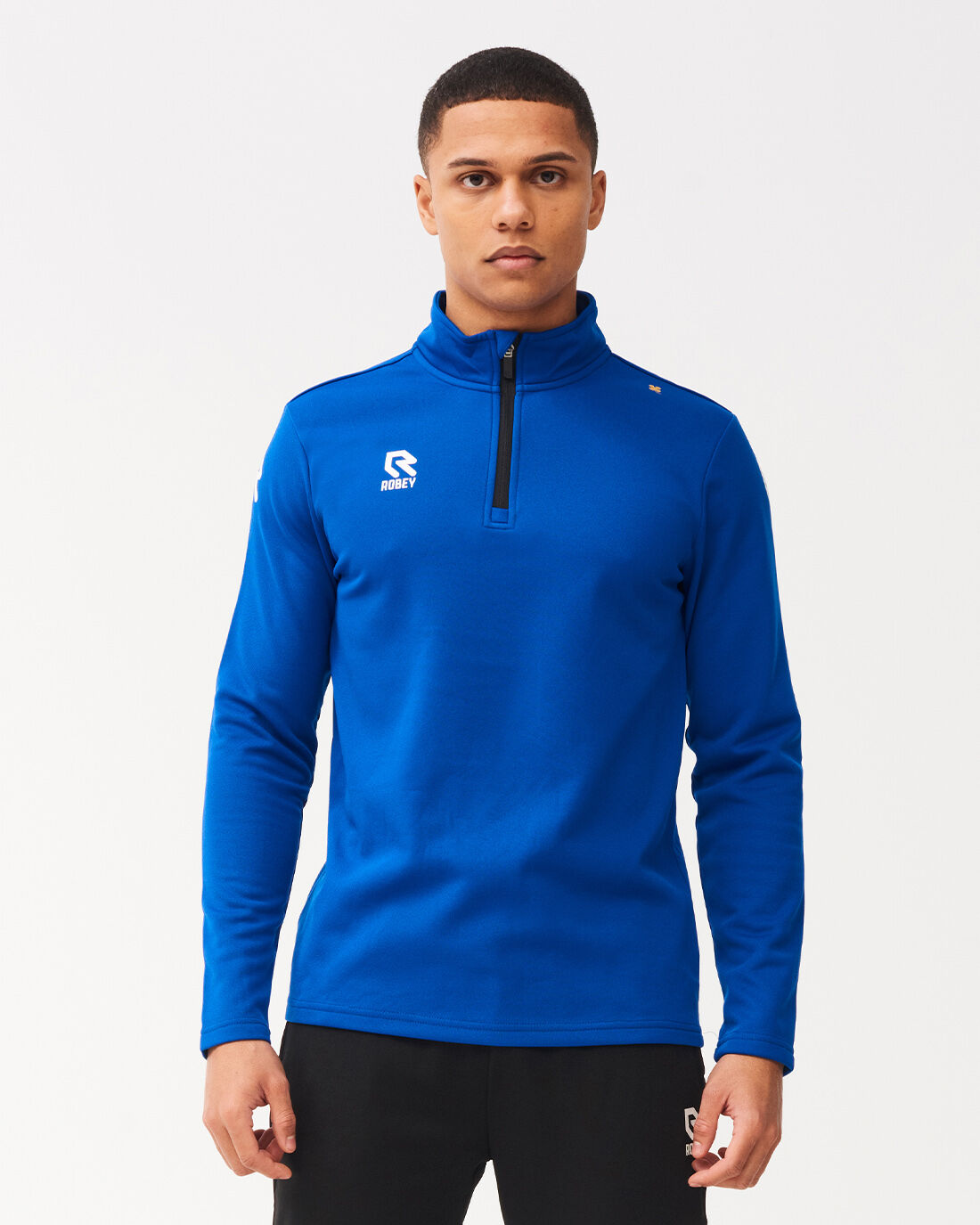 Royal blue half zip on sale
