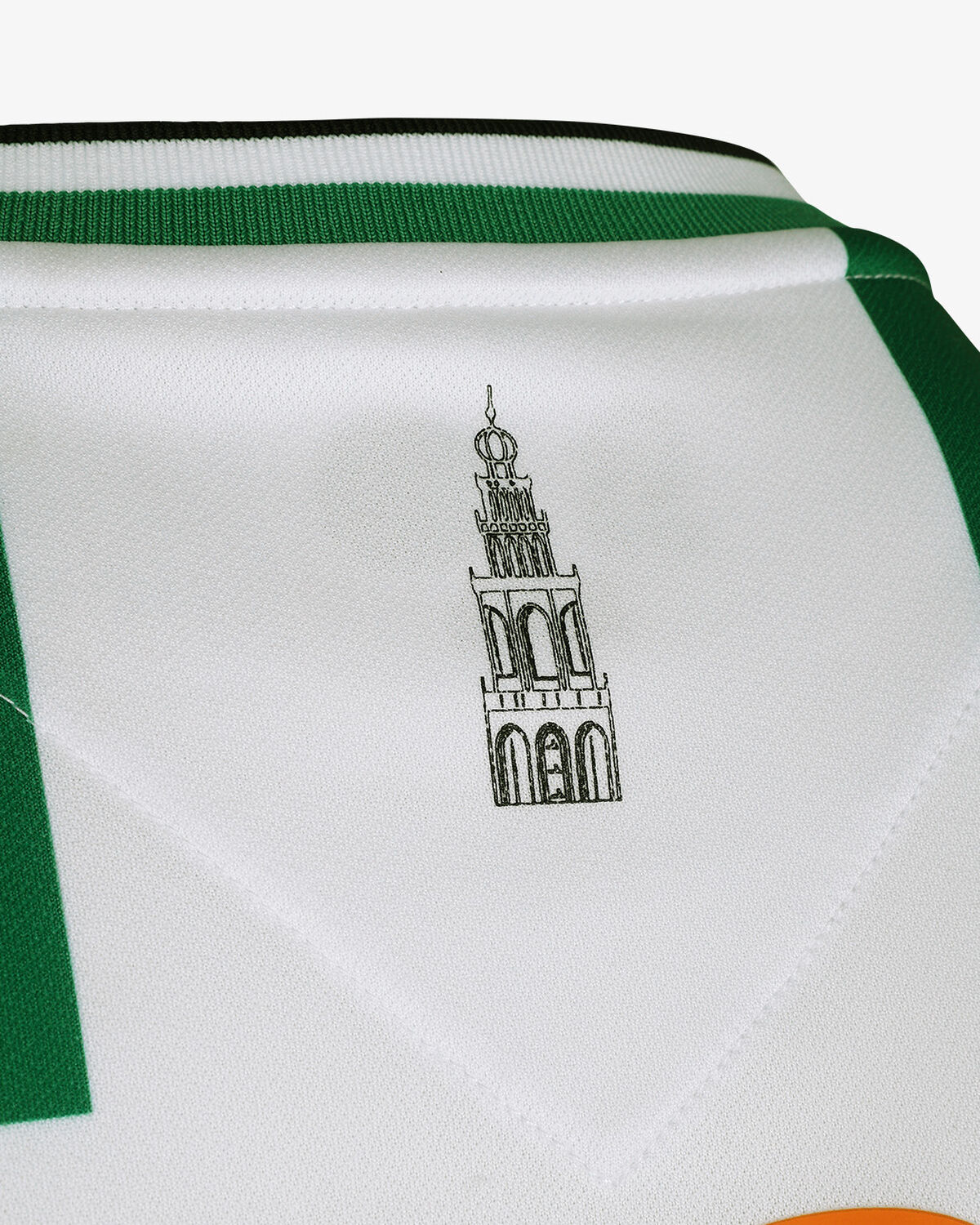 FC Groningen Home Shirt 23/24, White/Green, hi-res