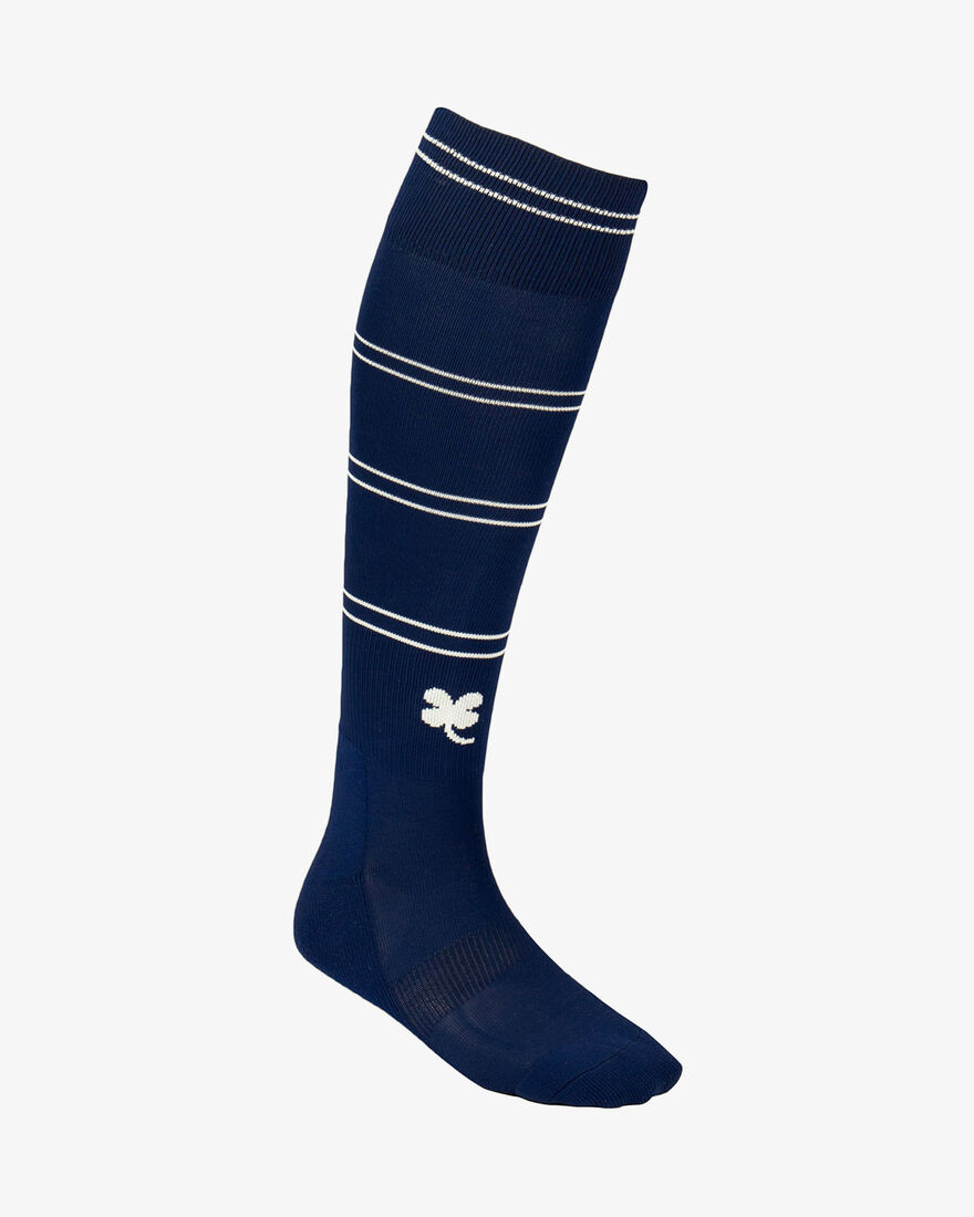 Sartorial Socks, Navy/White Stripe, hi-res