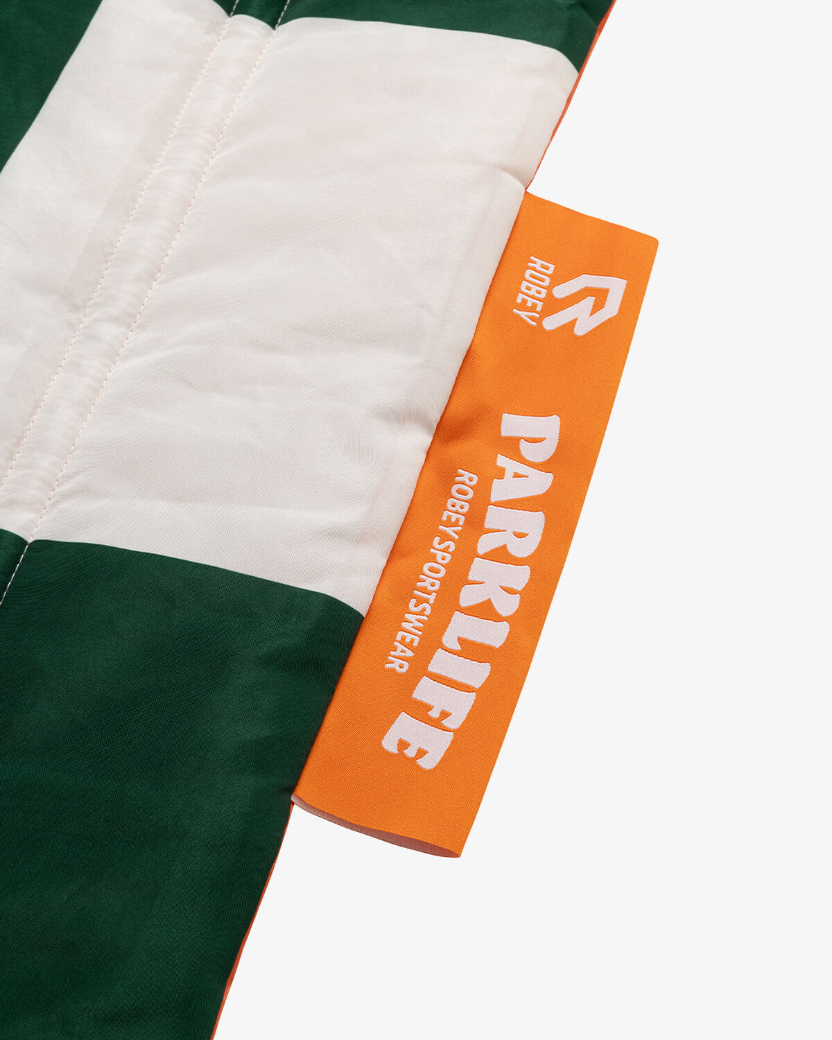 Parklife Picnic Blanket, White/Dark Green, hi-res