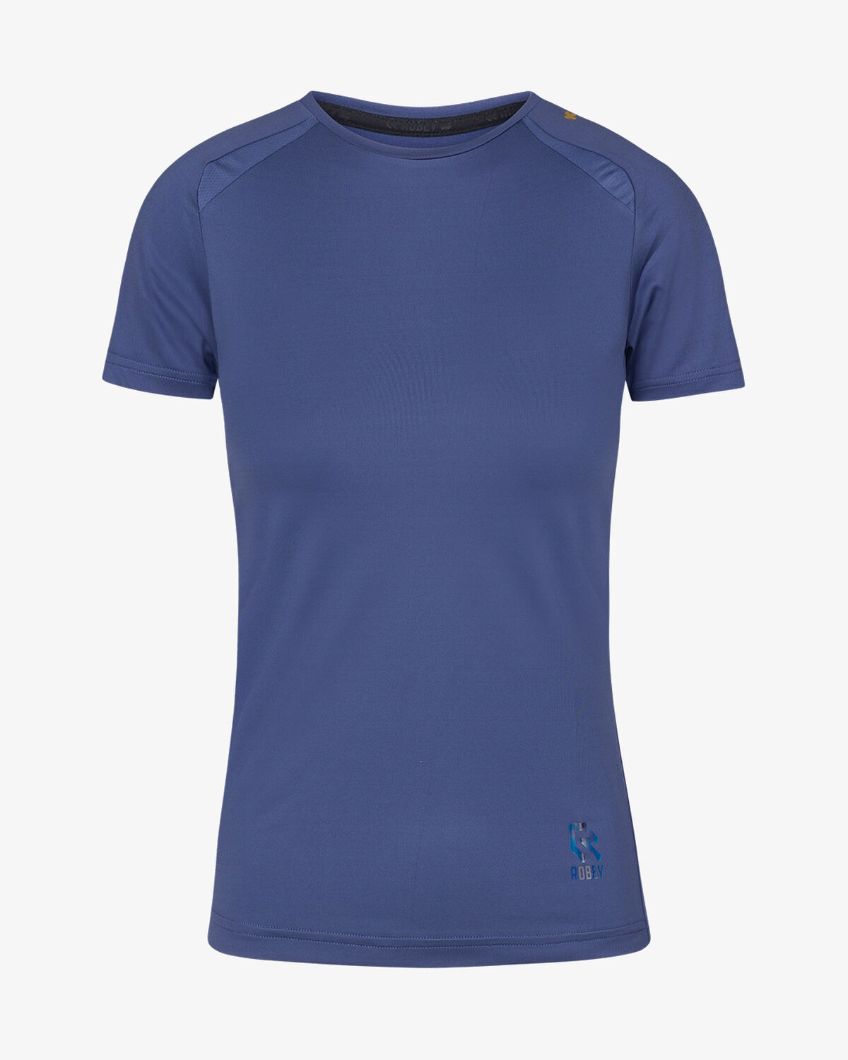 Women's Gym Shirt SS, De Nimes Blue, hi-res