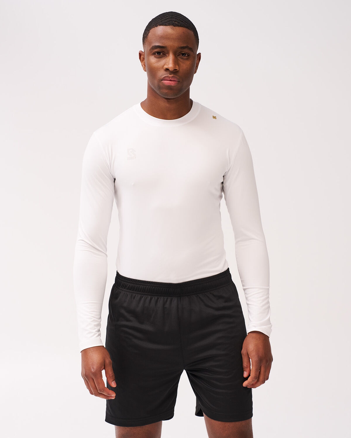 Baselayer Shirt, White, hi-res