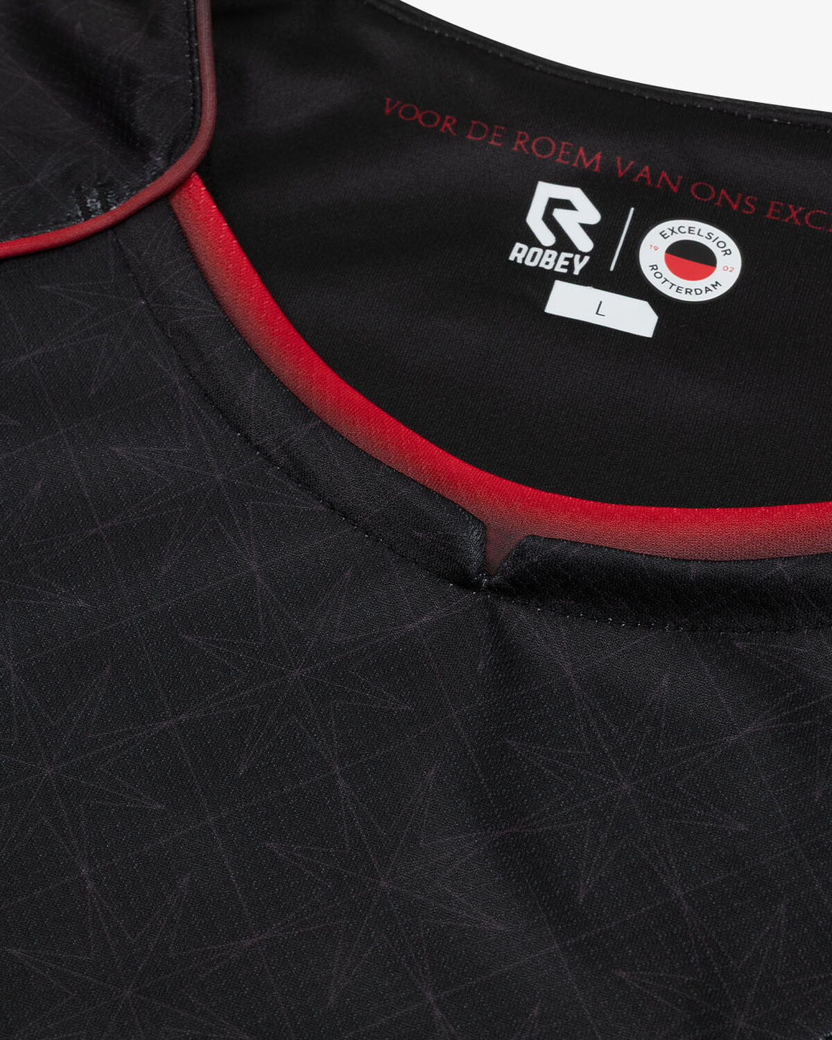 Excelsior Rotterdam Home Shirt 25/26, Black/Red, hi-res