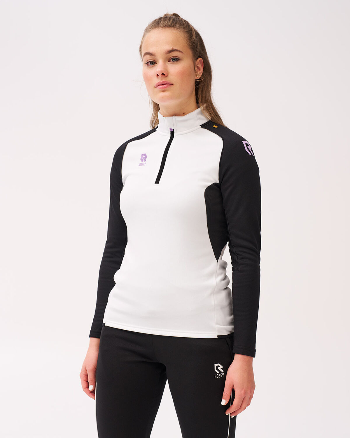 Women's Forward Tracksuit Black/White, , hi-res