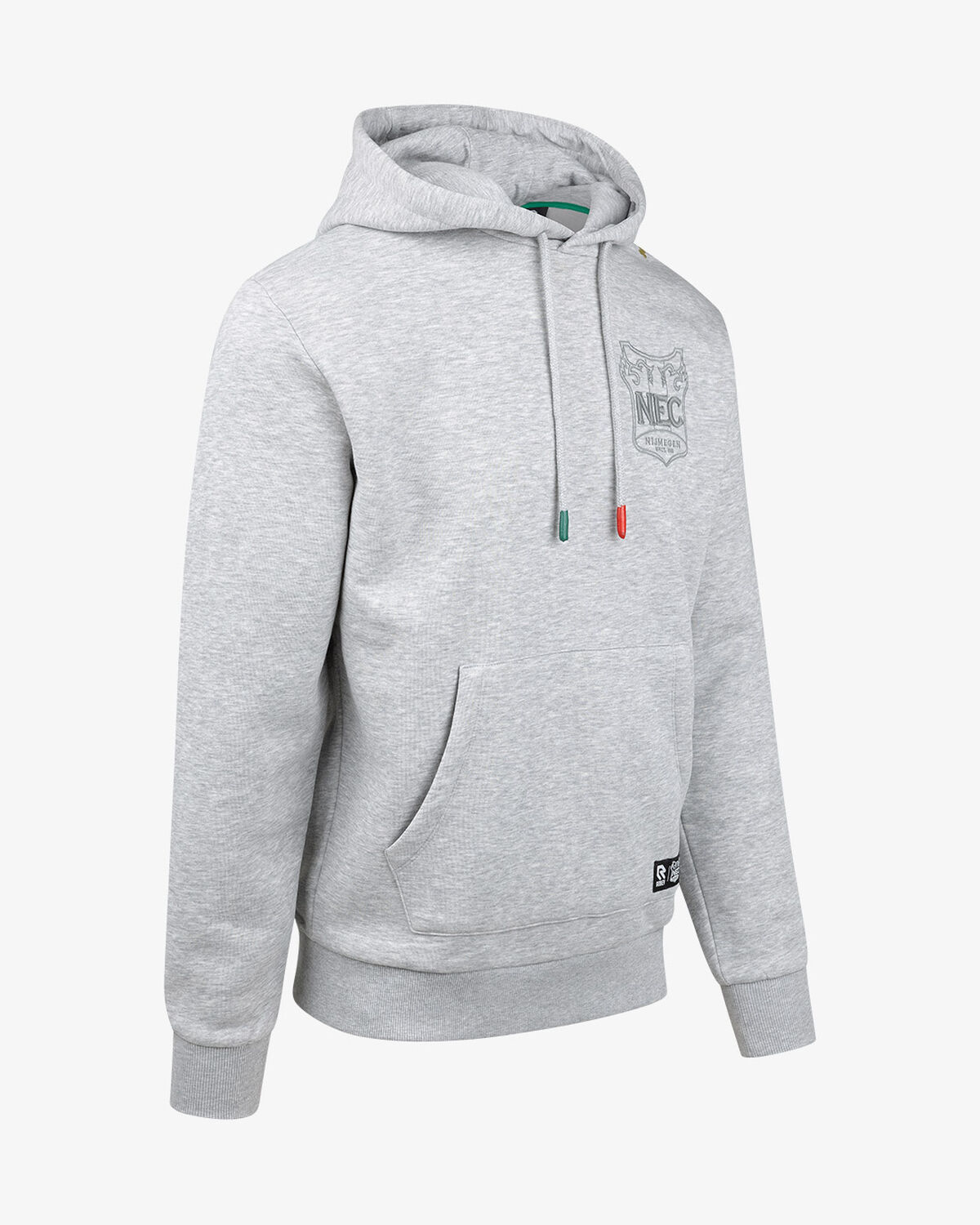 N.E.C. Hoodie, Grey Melange, hi-res