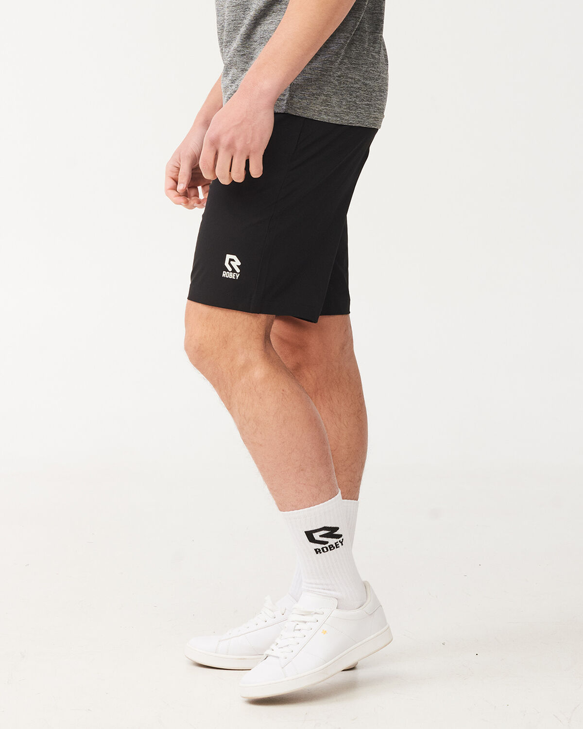 Gym Shorts, Black, hi-res