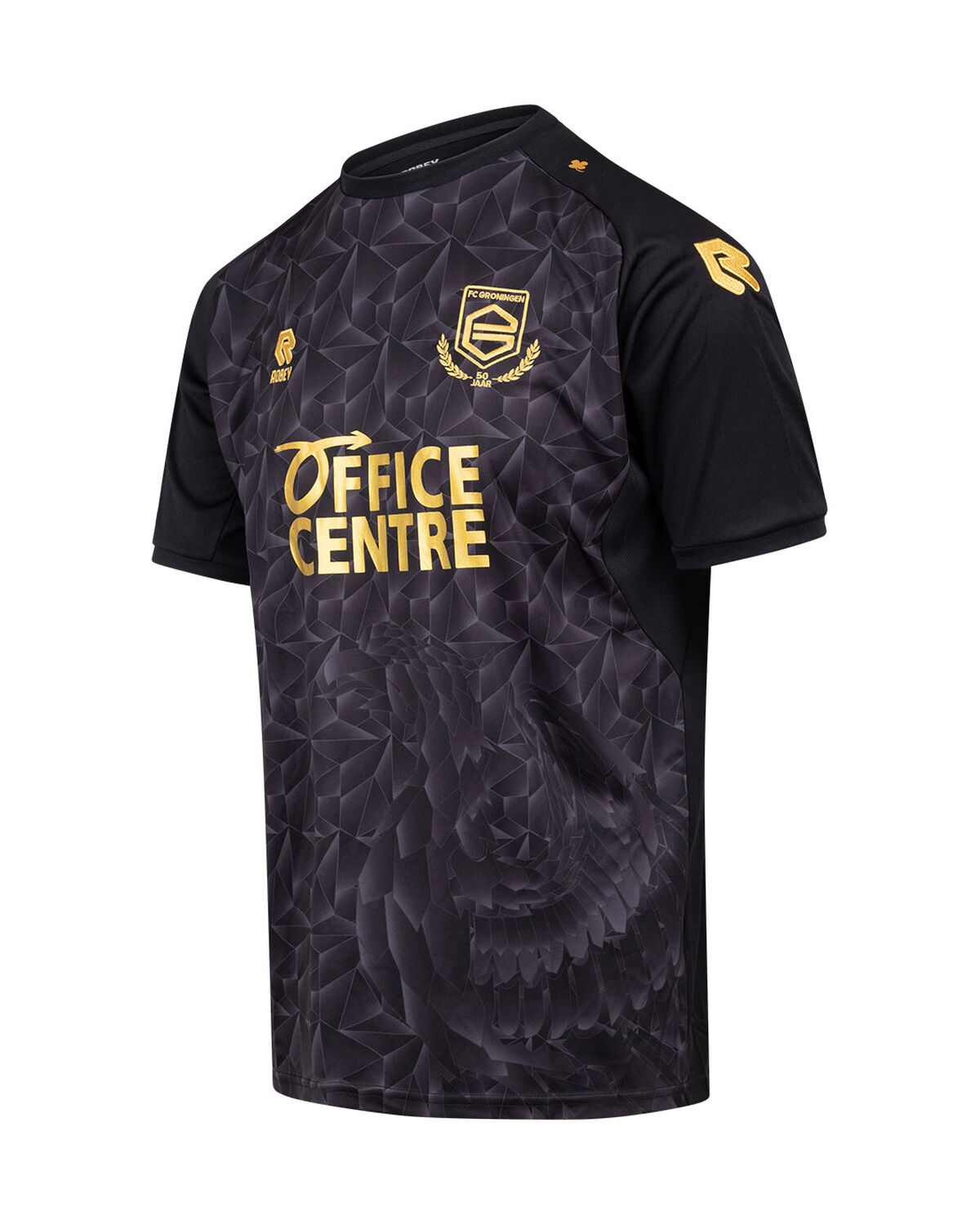 FC Groningen Performance Shirt 21/22, Black/Yellow, hi-res