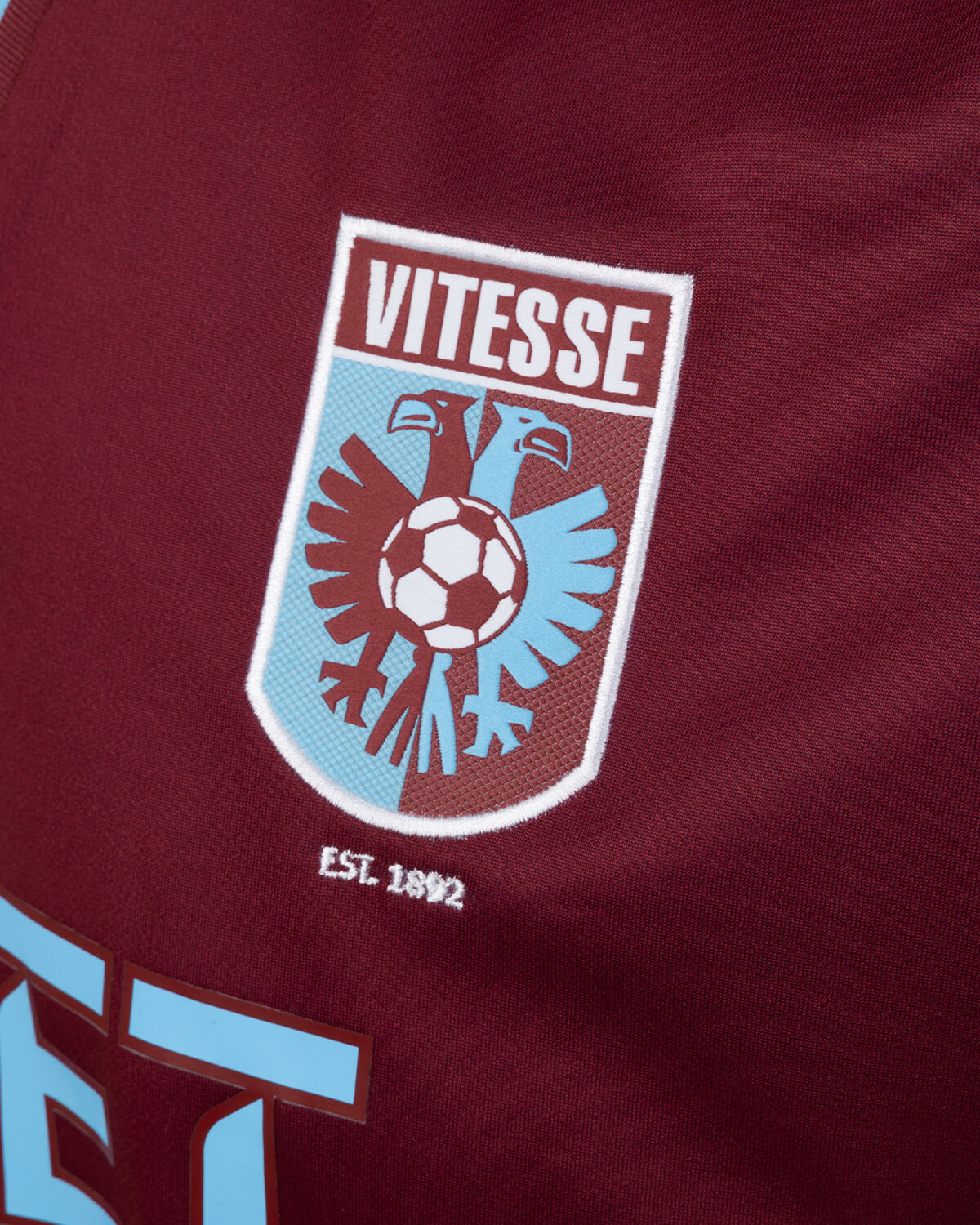 Vitesse Away Shirt 24/25, Maroon/Light Blue, hi-res
