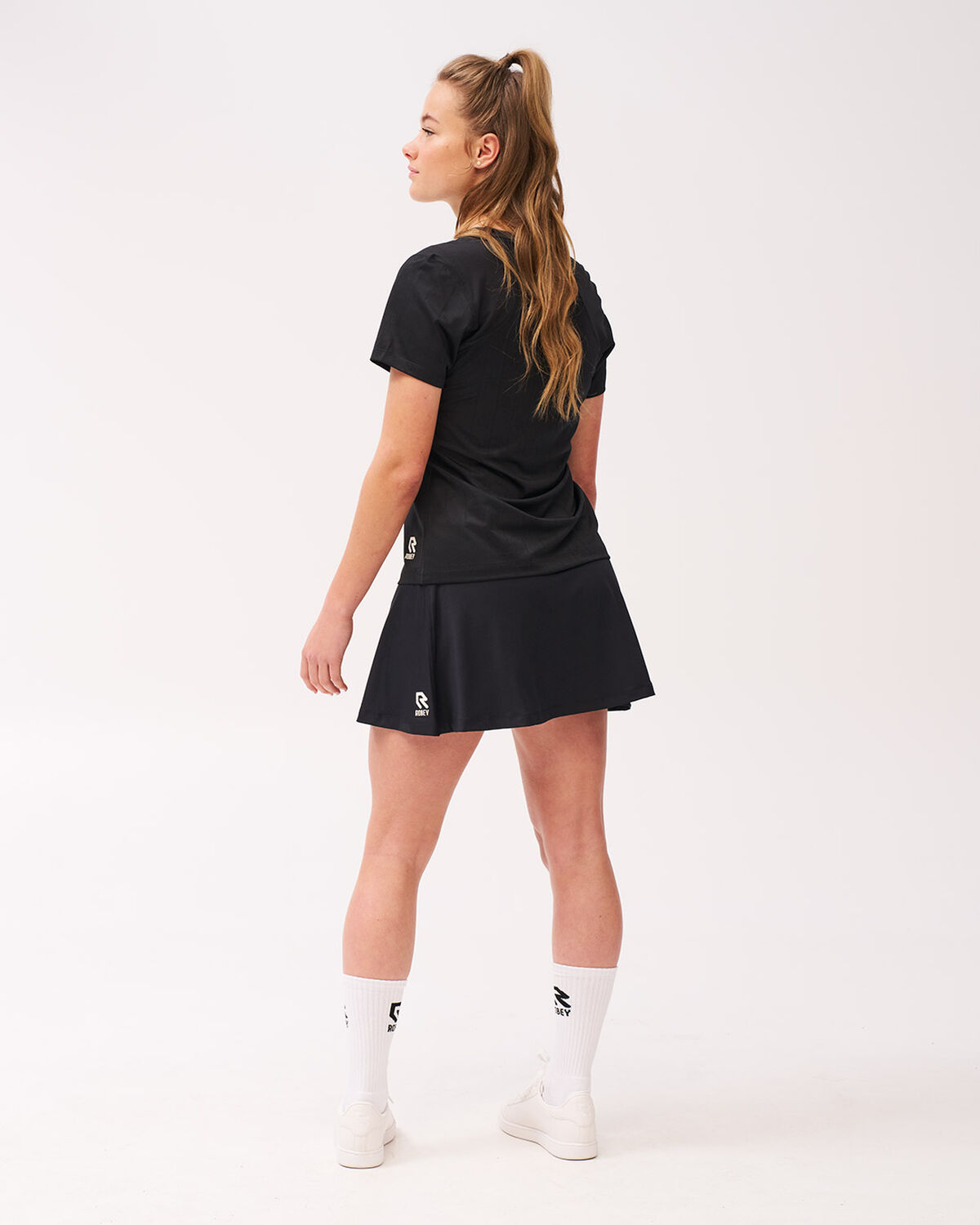 Tennis Rally Skirt Women's, Black, hi-res