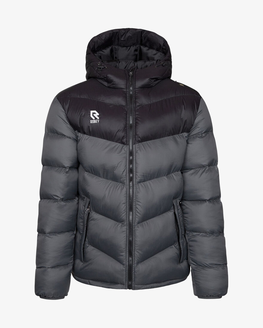 Performance Padded Jacket, Grey/Black, hi-res