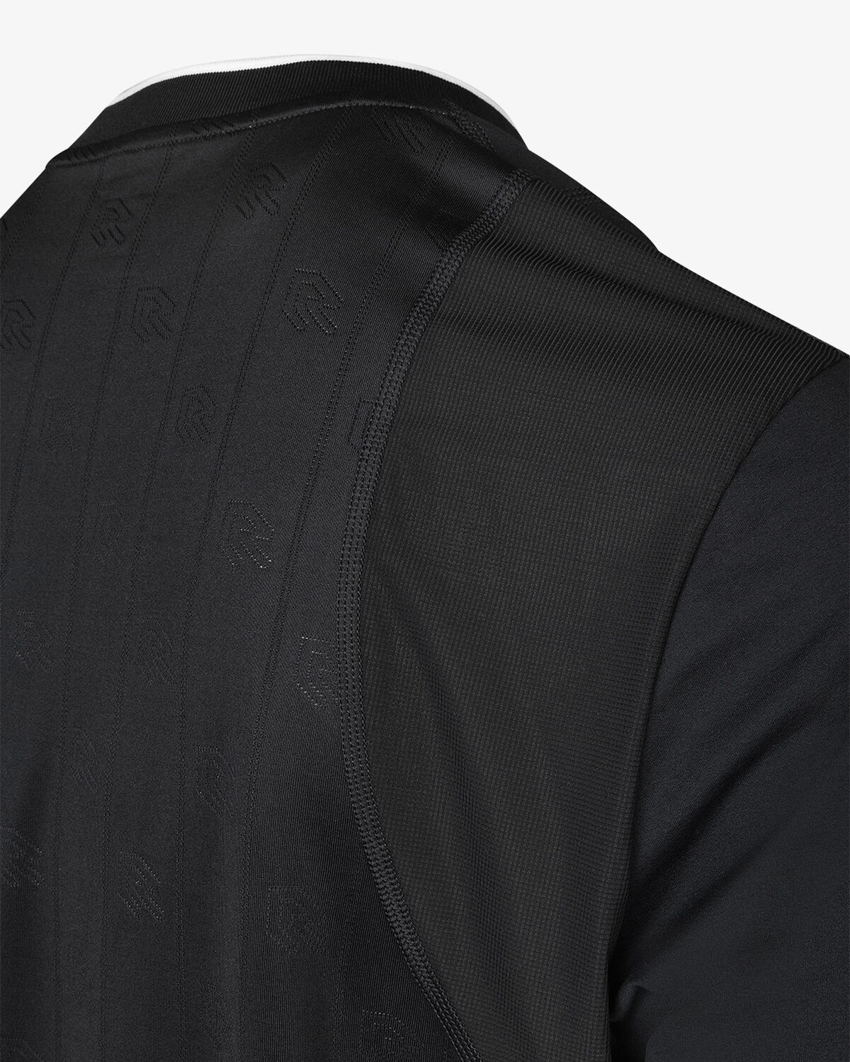 Tennis Ace Henley Tee, Black, hi-res
