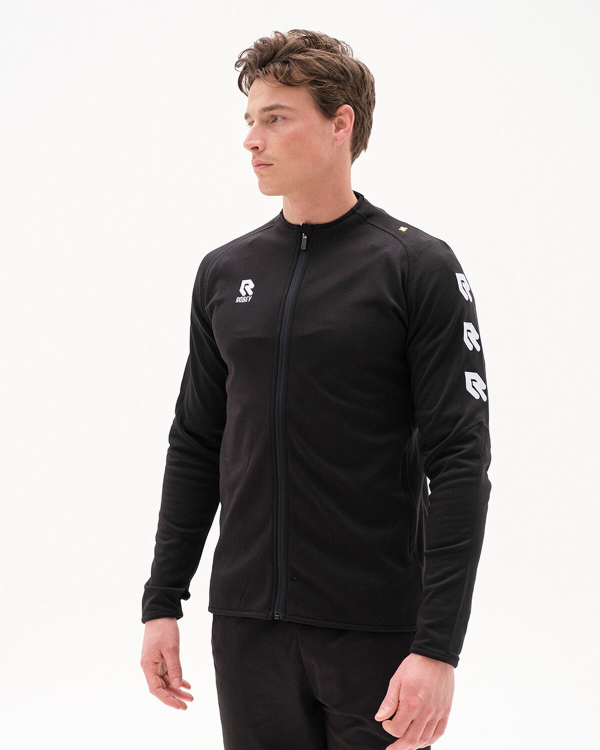 Performance Full-Zip Jacket, Black, hi-res