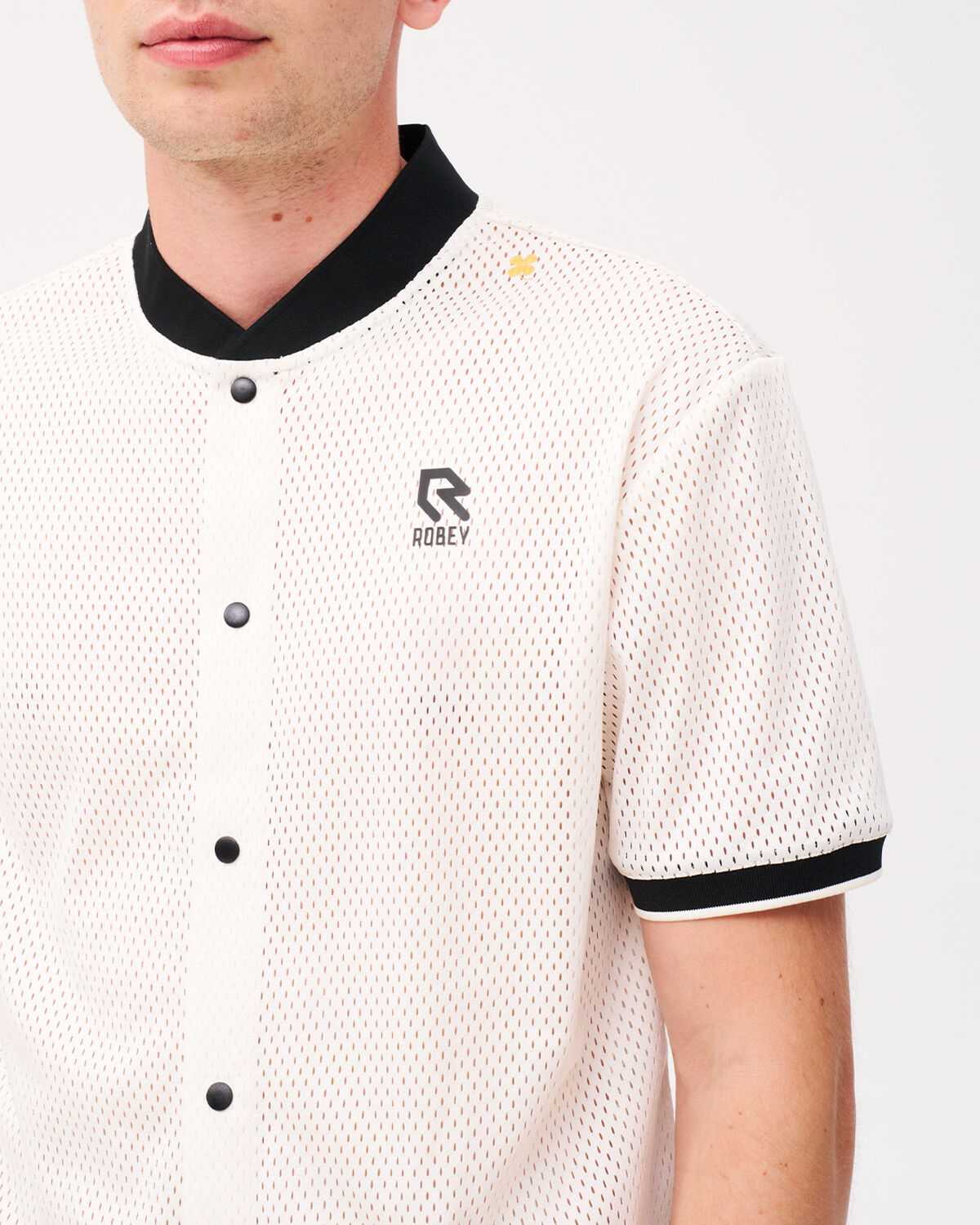Grand Slam Tennis Layering Top, Off White, hi-res