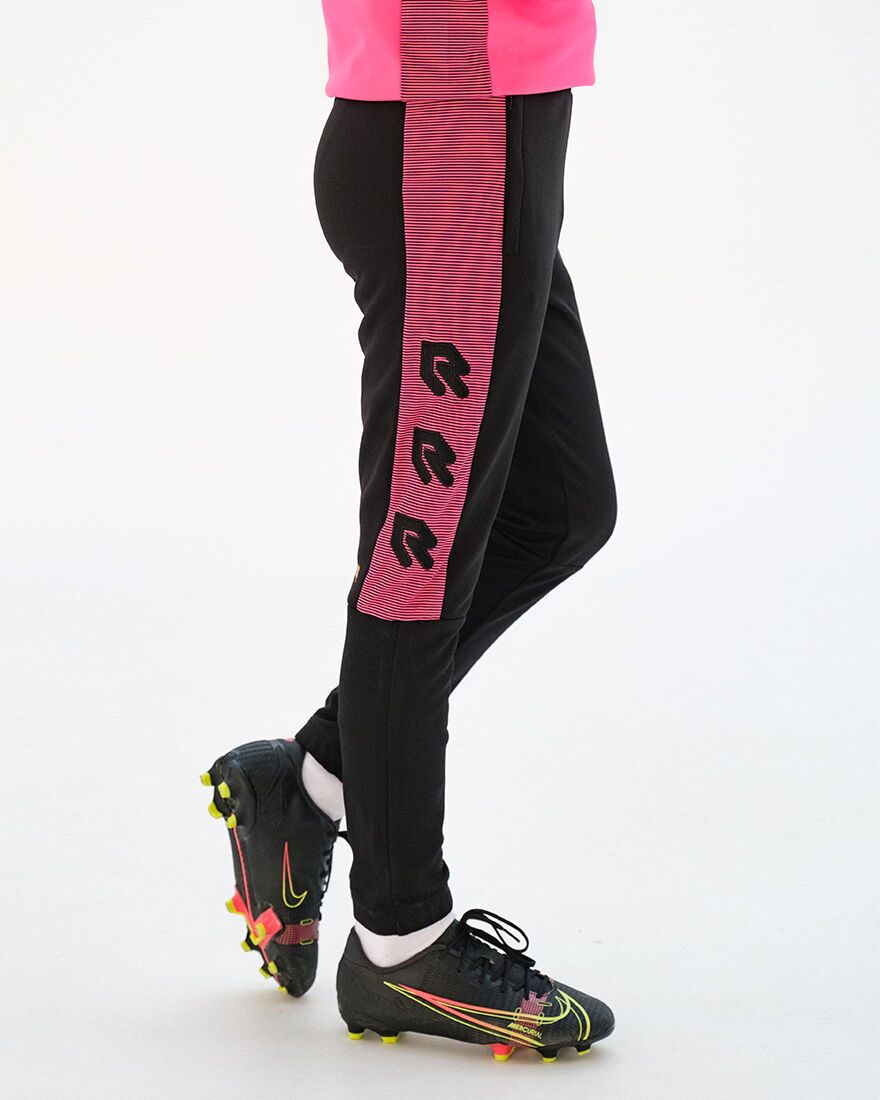Performance Pants, Black/Neon Pink, hi-res