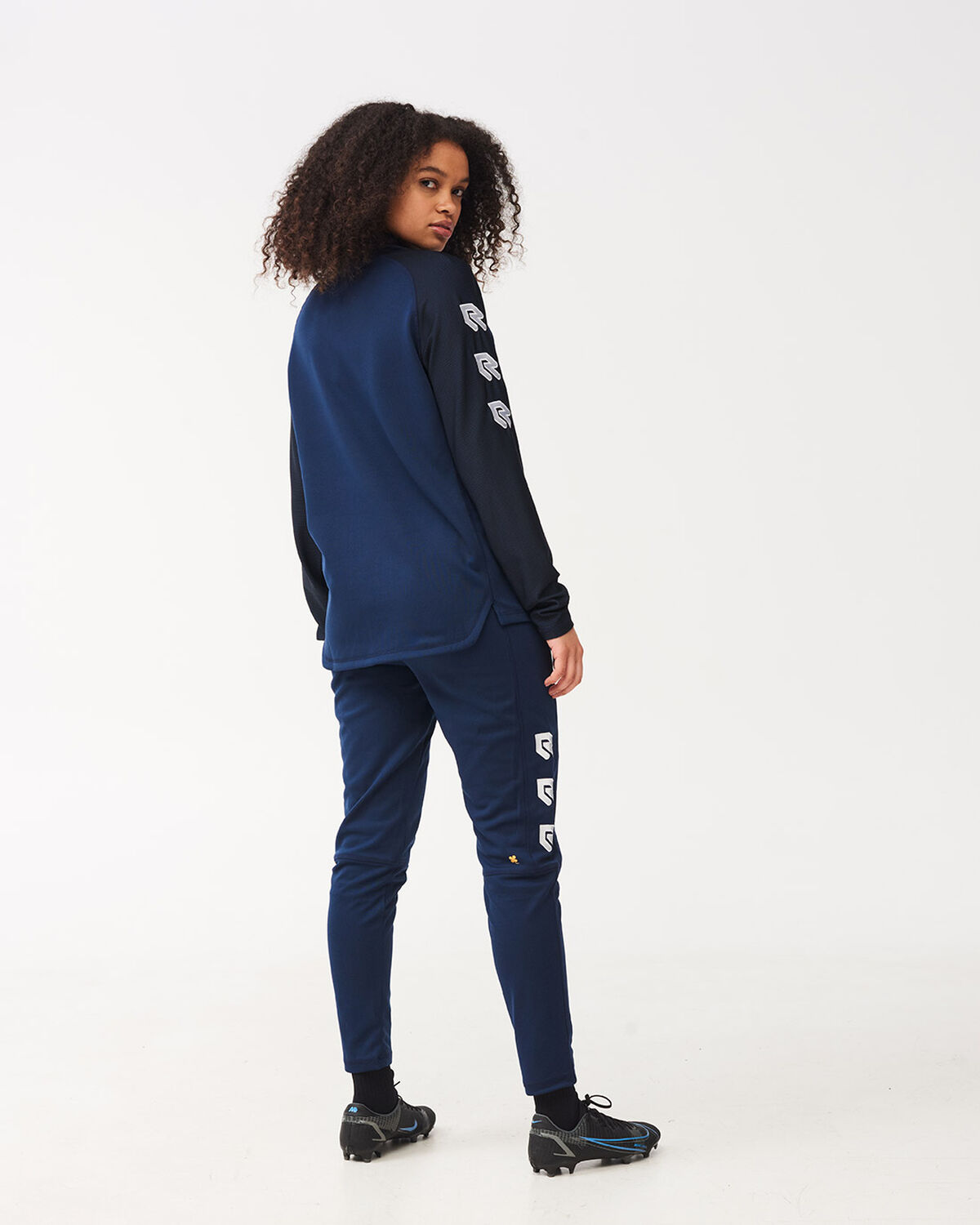 Performance Half-Zip Top, Navy/Black, hi-res