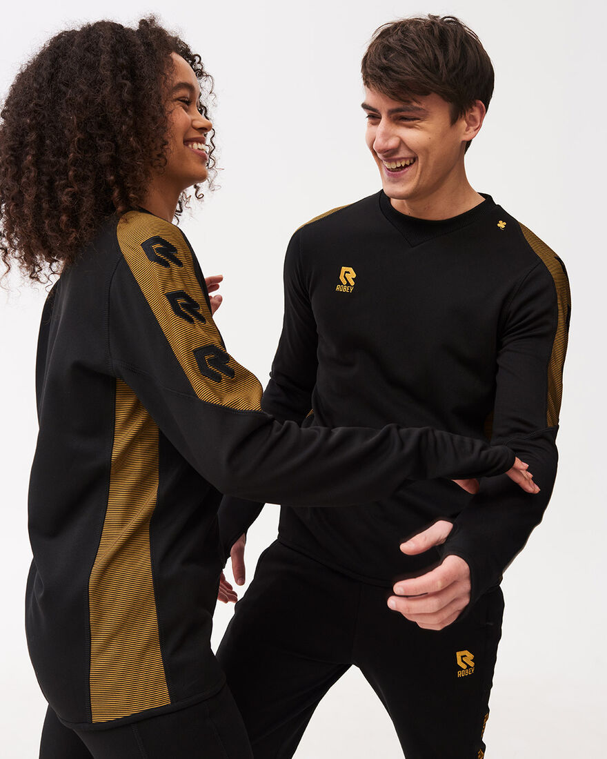 Robey Performance Tracksuit Black/Gold, , hi-res