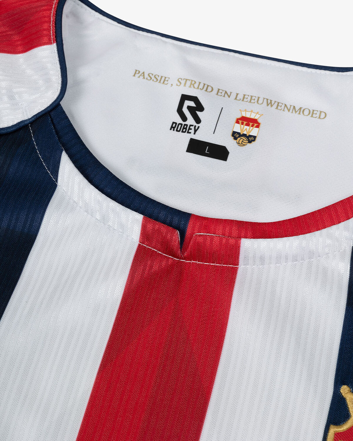Willem II Home Shirt 25/26, White/Navy/Red, hi-res