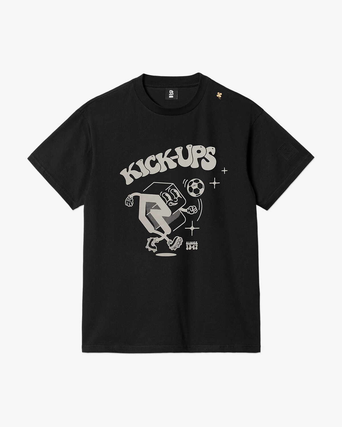 Kick Ups Tee, Black, hi-res