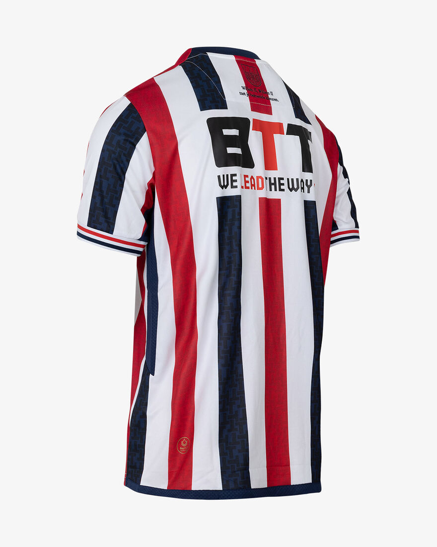 Willem II Match Shirt 22/23 SS, Red/White, hi-res