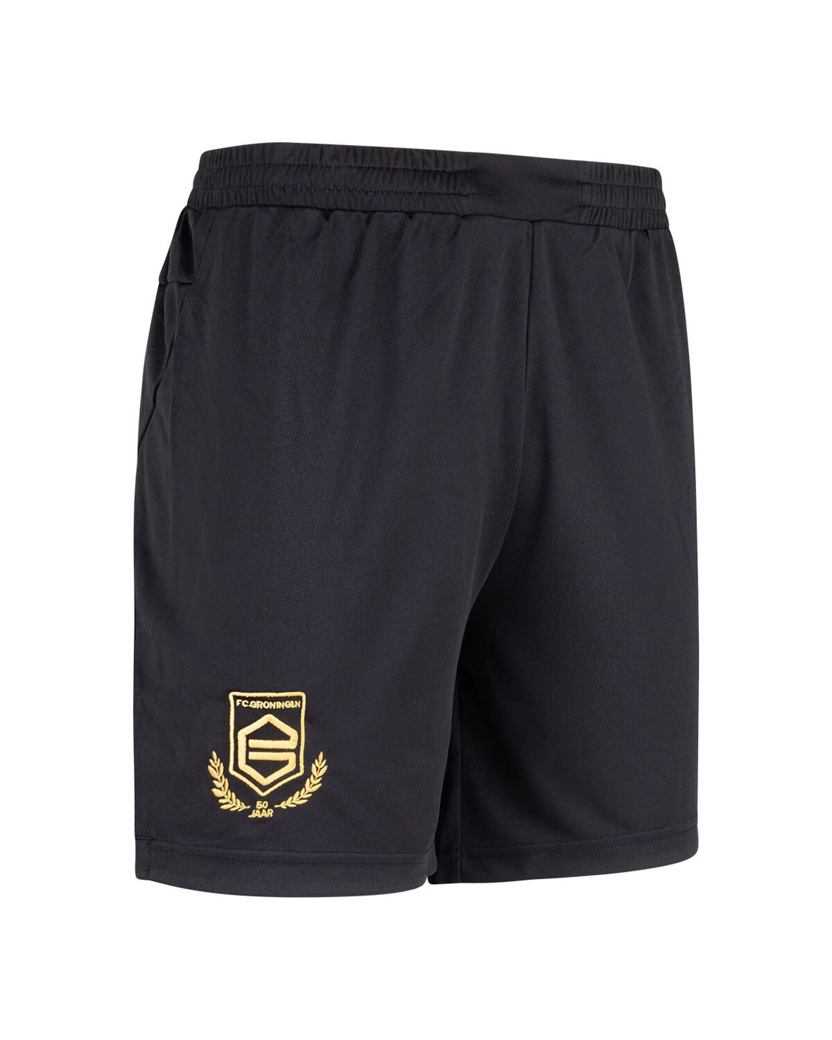 FC Groningen Performance Short 21/22, Black/Yellow, hi-res