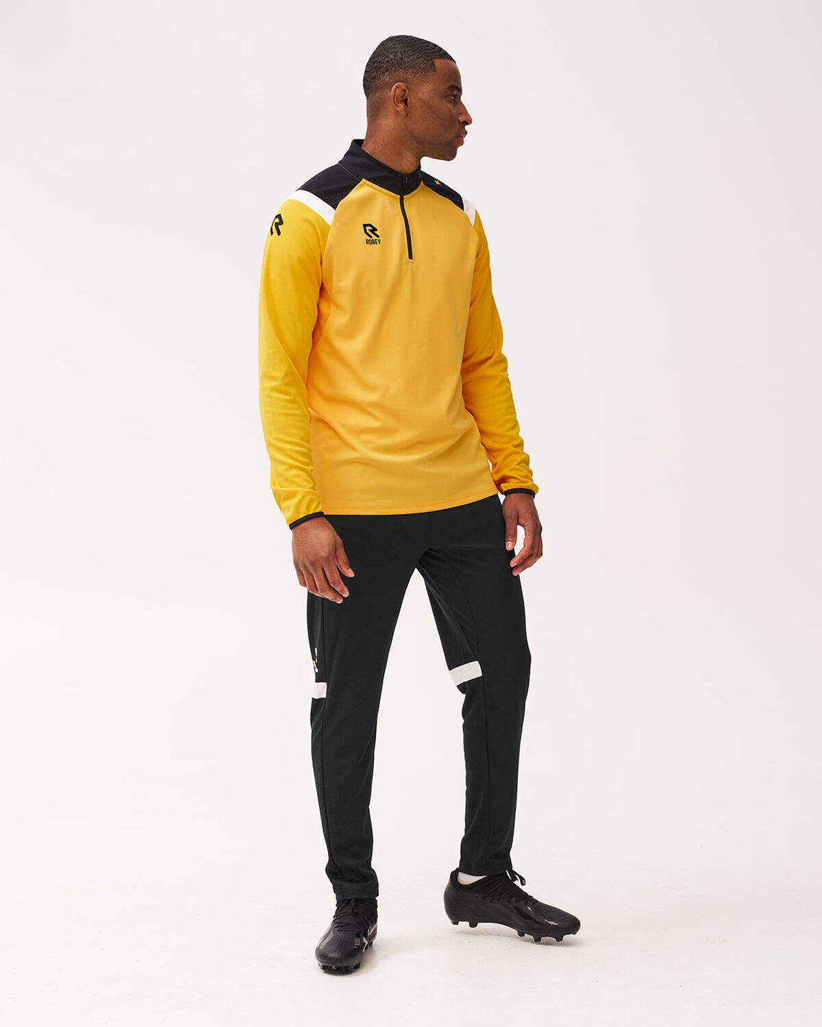 Control Half-Zip Top, Yellow, hi-res