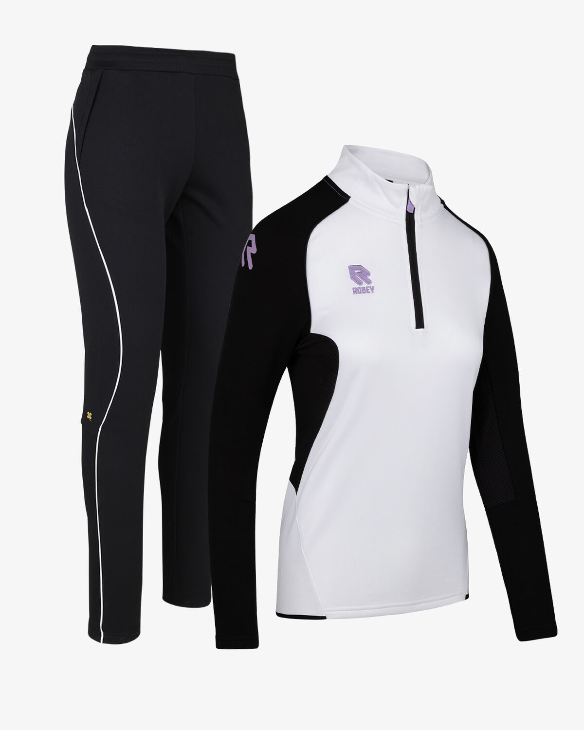 Women's Forward Tracksuit Black/White, , hi-res