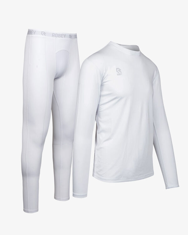 Baselayer Set LS White