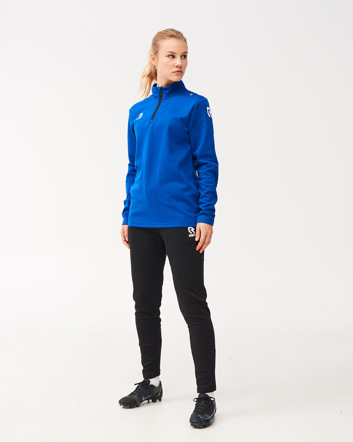 Crossbar Tracksuit Black/Royal Blue, , hi-res