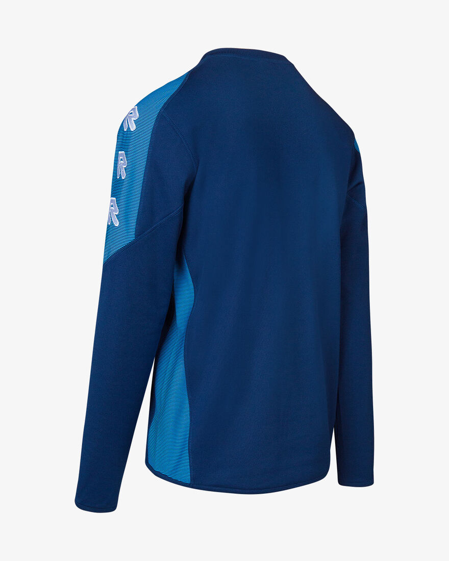 Performance Sweater, Navy/Sky Blue, hi-res
