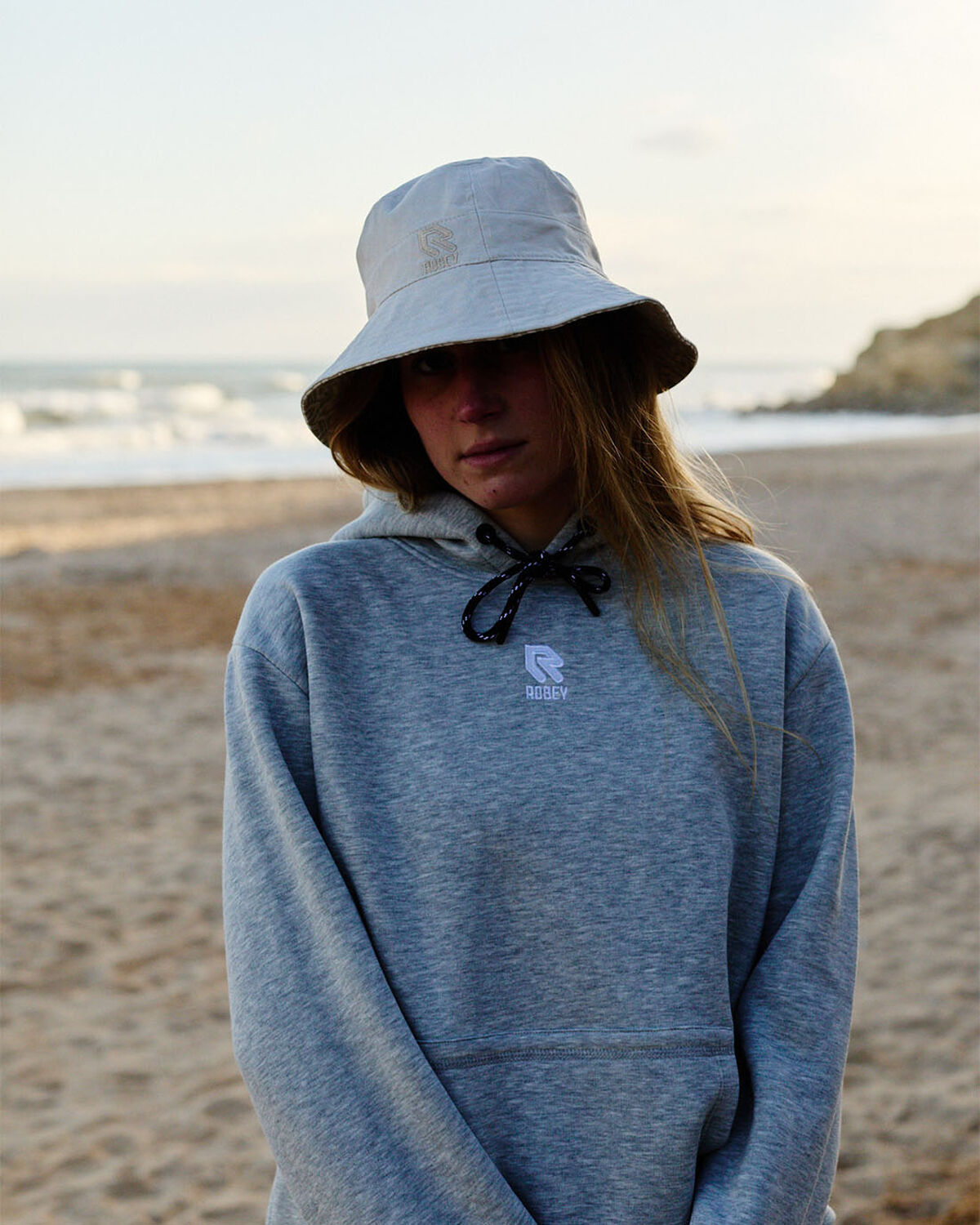 Bucket Hat Cotton, Sand, hi-res