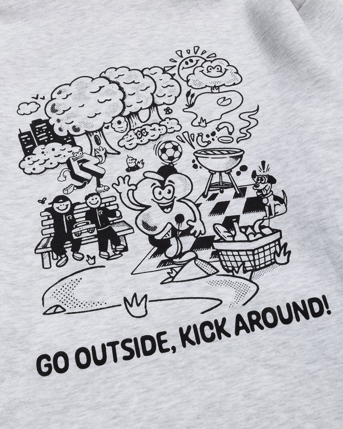 Parklife Hoodie, Light Grey Heather, hi-res