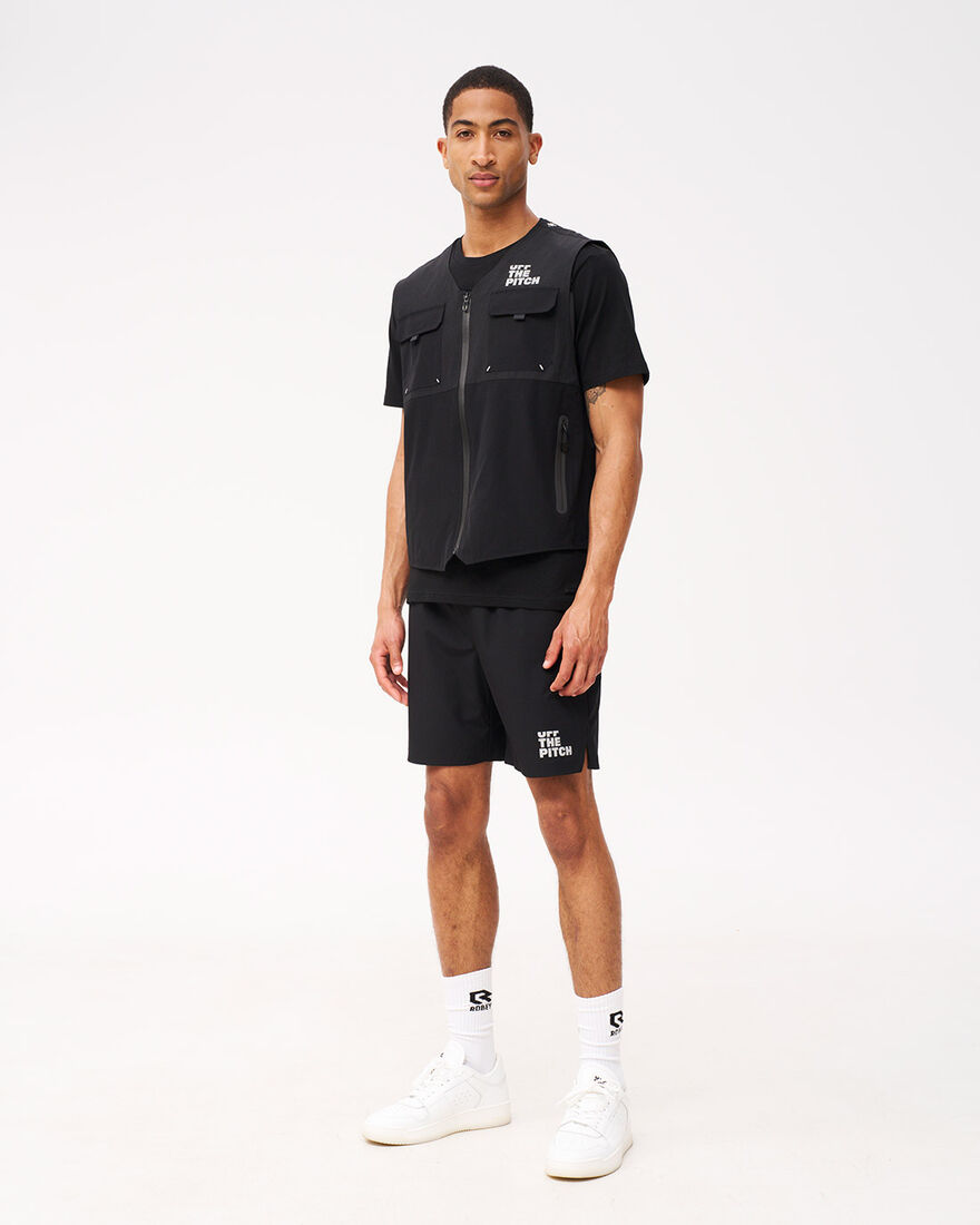 OTP x ROBEY Tammy Woven Bi-Stretch Utility Vest, Black, hi-res