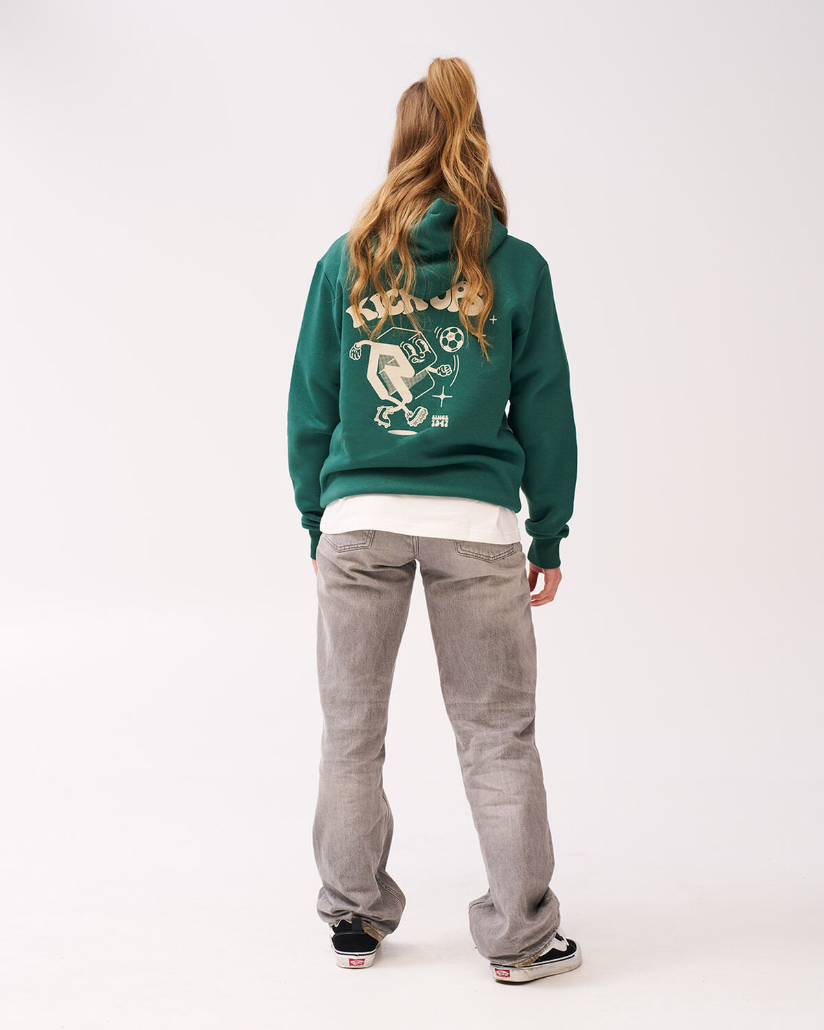 Kick Ups Hoodie, Dark Green, hi-res