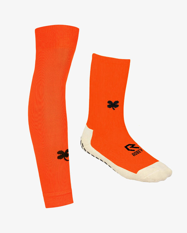 Socks Set Neon Orange
