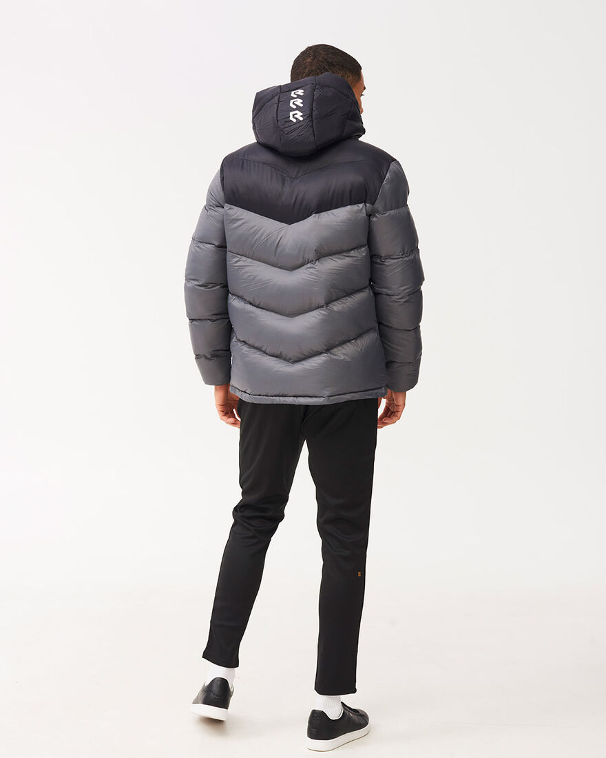 Performance Padded Jacket, Grey/Black, hi-res