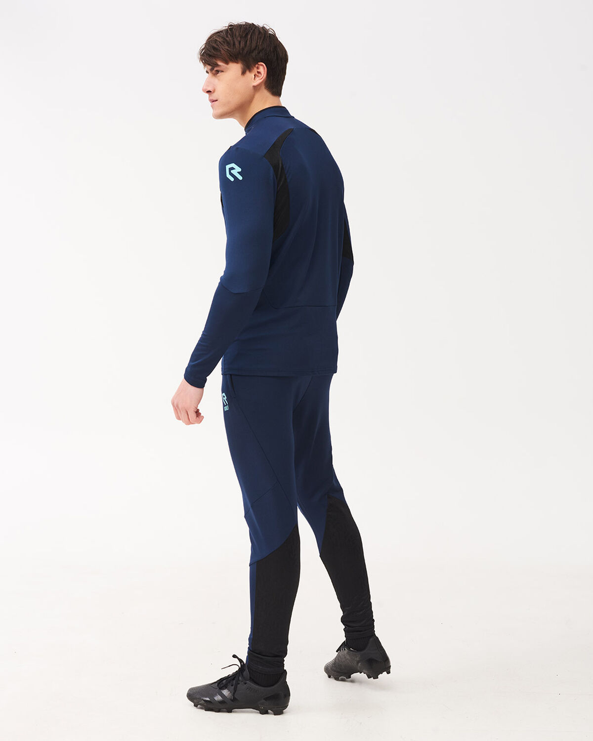 Playmaker Half-Zip Top, Navy, hi-res
