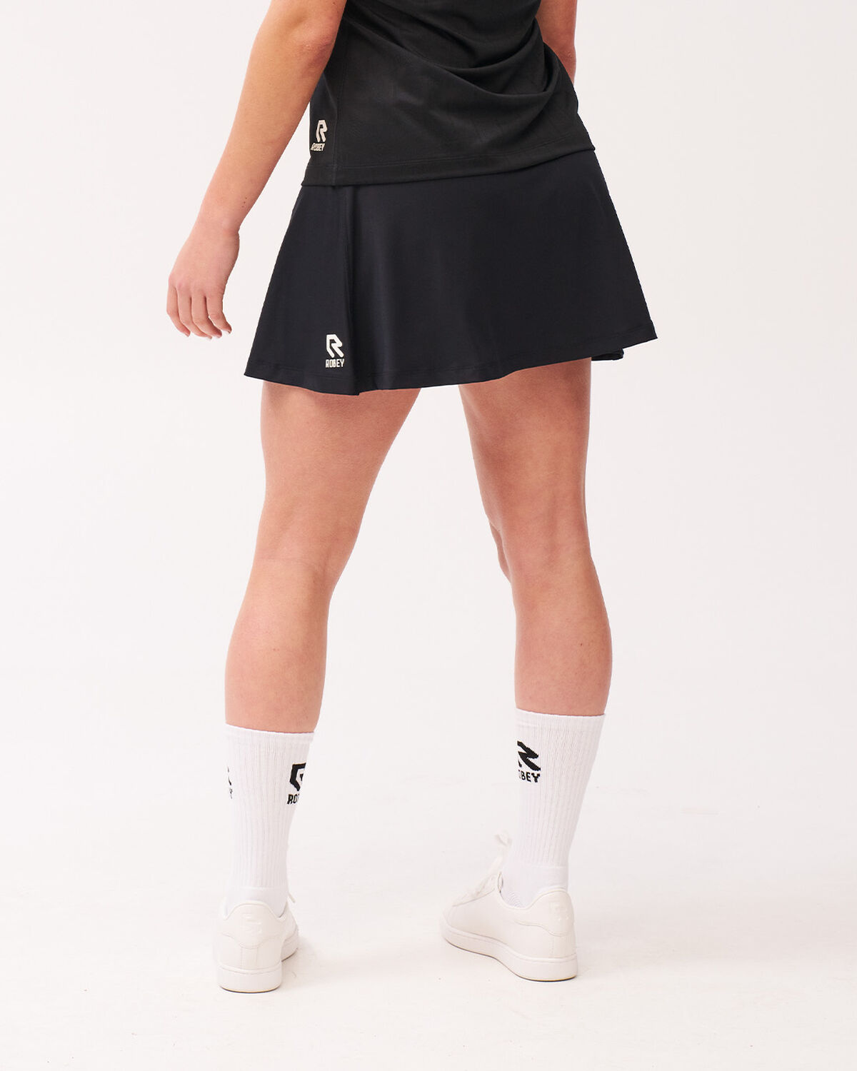 Tennis Rally Skirt Women's, Black, hi-res