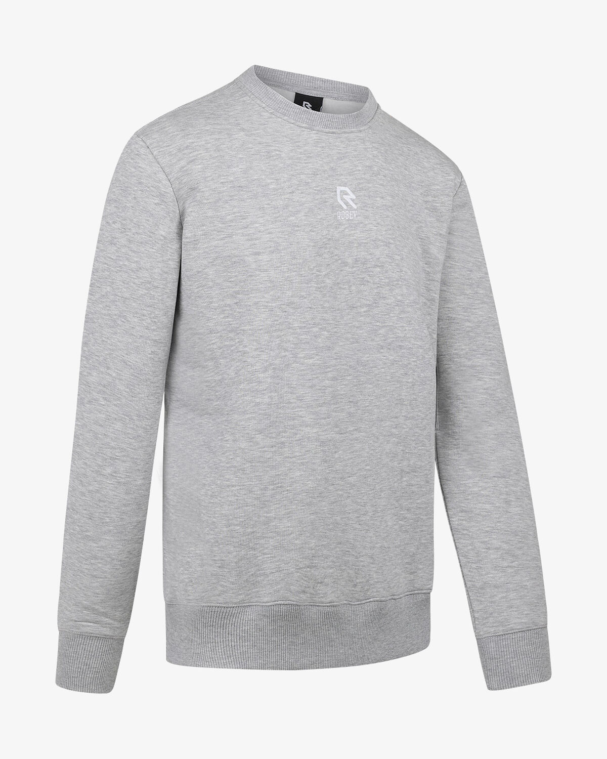 Brandpack Crewneck, Heather grey, hi-res